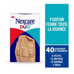 Nexcare Sets of Plasters Duo 24-hour hold x40