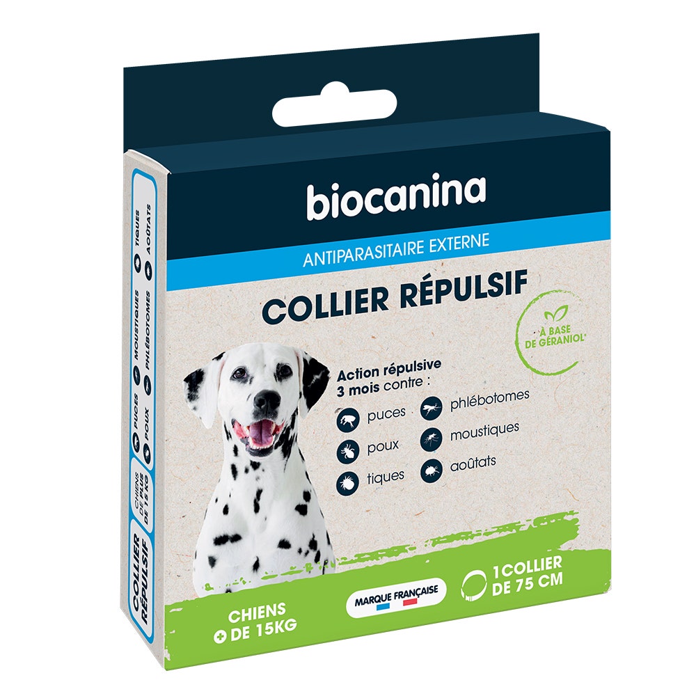 Biocanina Pest Control Dog repellent collar >15kg x1