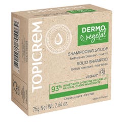 Topicrem Dermovegetal Solide Shampoo Dry hair 75g