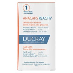 Ducray Anacaps Reactive Hair Loss Reactive 30 capsules