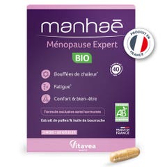 Manhaé Organic menopause 60 capsules