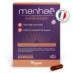 Manhaé Self-tanner 60 capsules