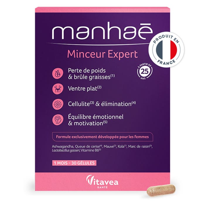 Manhaé Slimming Expert 30 capsules