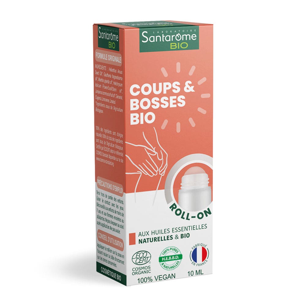 Santarome Roll-On Coups et Bosses Bioes Essential Oils 10ml