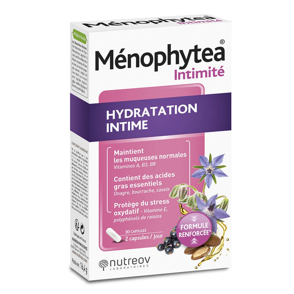 Ménophytea Intimate hydration 30 capsules
