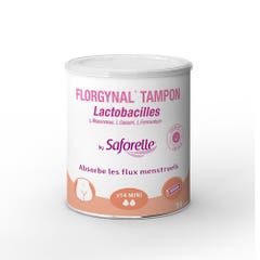 Saforelle Florgynal Florgynal Probiotic Tampons Mini X14 Sans applicateur x14