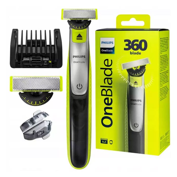 Philips Oneblade 5in1 Electric Razor 360 Face and Body