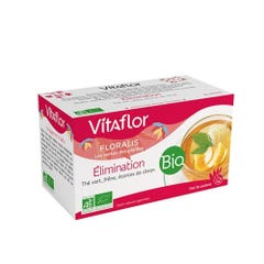 Vitaflor Floralis Organic elimination tea Citrus taste 18 bags