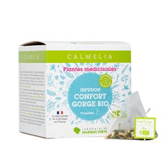 Calmelia Organic Comfort Throat Herbal Teas 15 tea bags