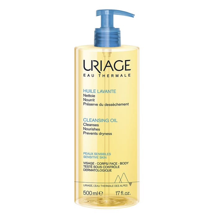 Uriage Cleansing Oil Sensitive Skins 500ml Hygiène Uriage