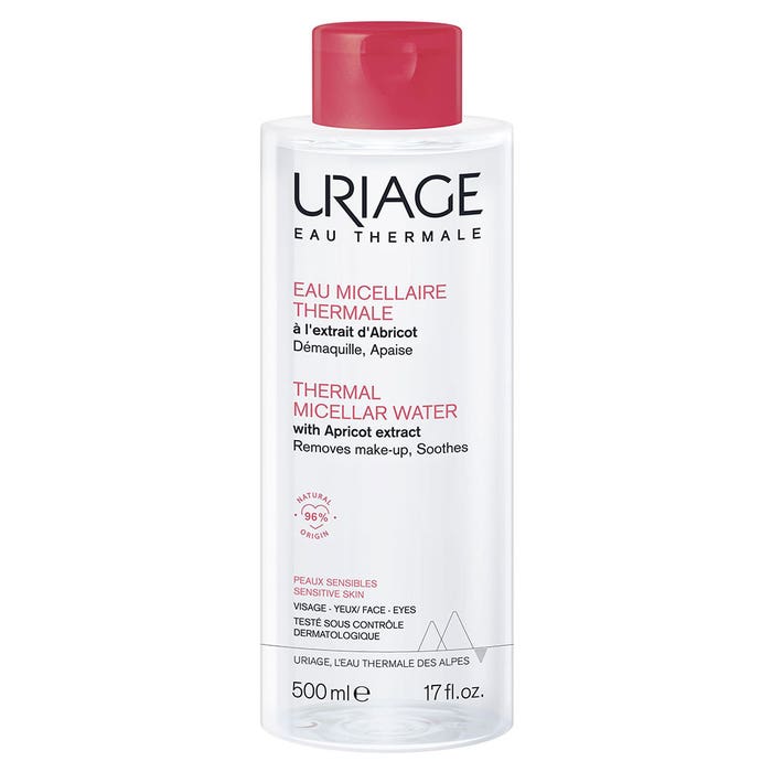 Uriage Hygiène visage Thermal Micellar Water Sensitive Skins 500ml
