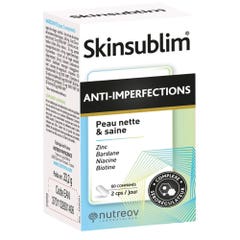 Nutreov Skinsublim Anti Blemishes Clean &amp; Healthy Skin 60 tablets