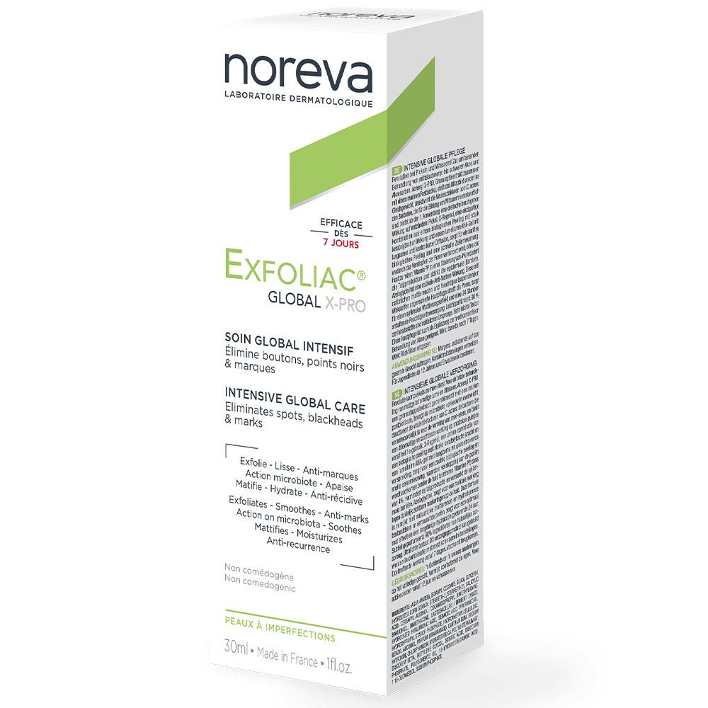 Noreva Exfoliac Global X-Pro intensive care blemish-prone skin 30 ml