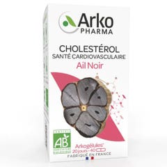 Arkopharma Arkogélules Cholesterol Black Garlic Bioes 40 capsules