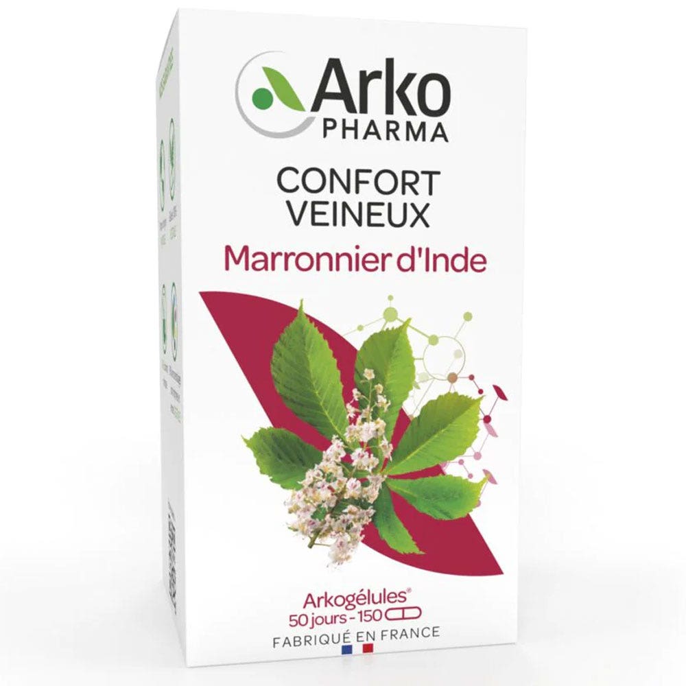 Arkopharma Arkocapsules Vein Comfort Horse Chestnut Bio 150 Capsules
