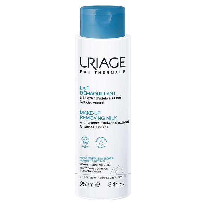 Cleansing Milk Normal To Dry Skins 250ml Hygiène visage Uriage