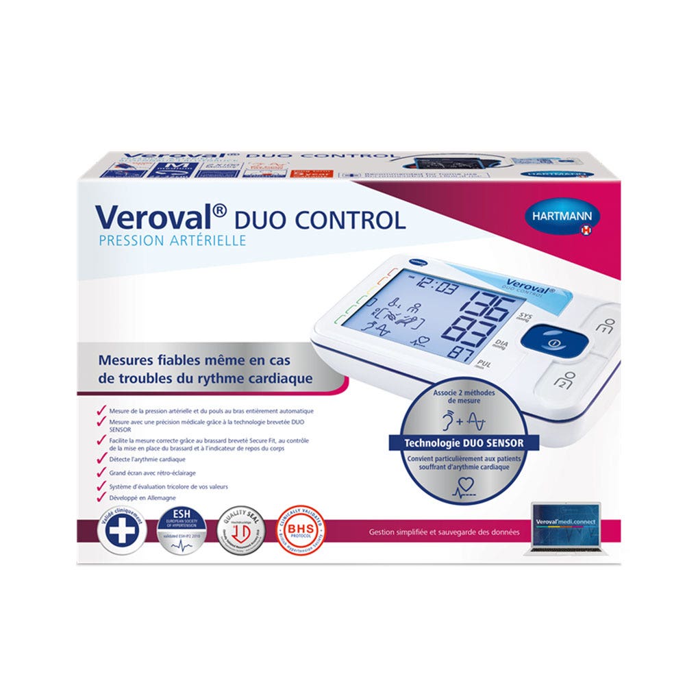 Hartmann Veroval Duo Control Arm Blood Pressure Meter
