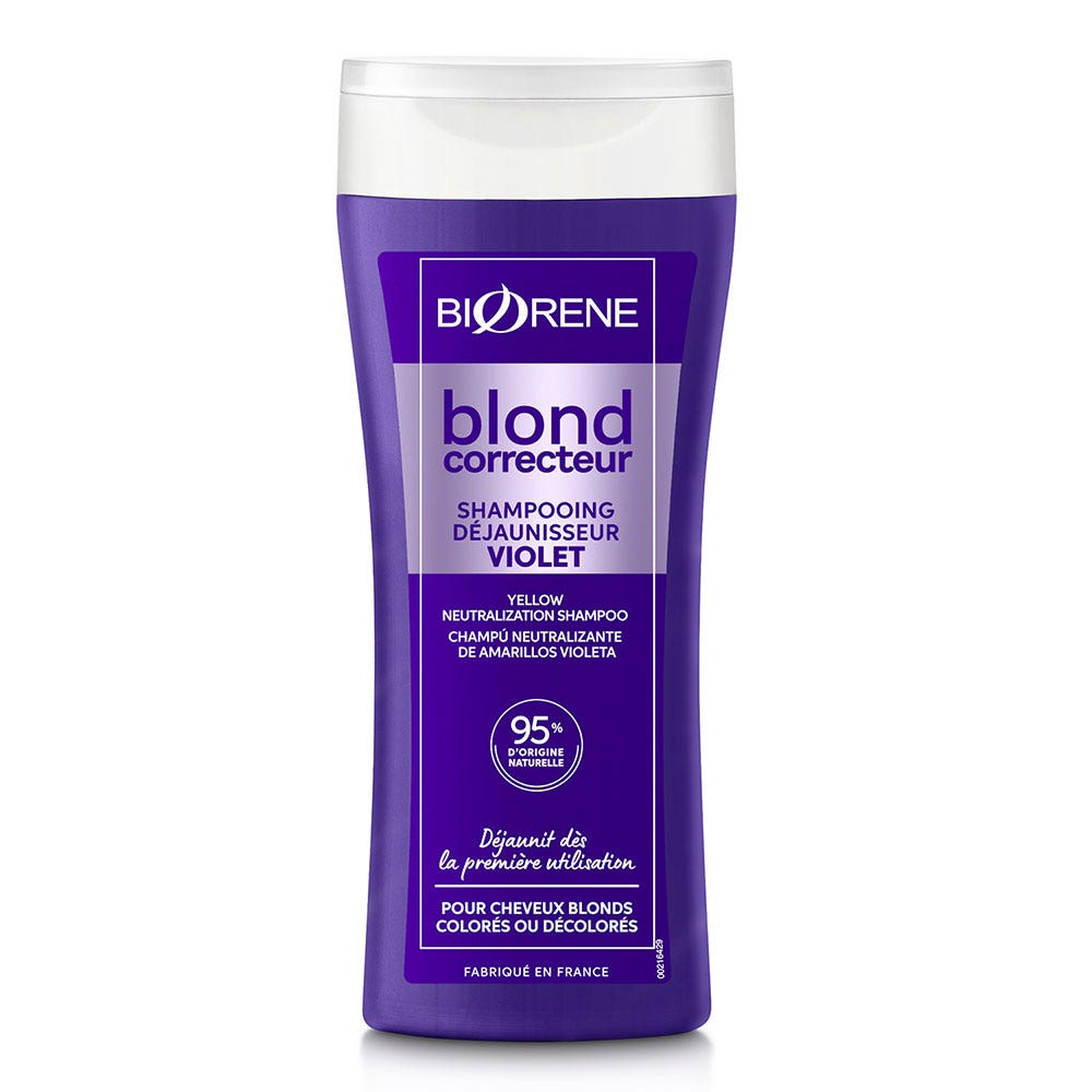 Biorène Blond Corrector Violet Dejauner Shampoo Blonde hair, Coloured hair, Bleached hair 200ml