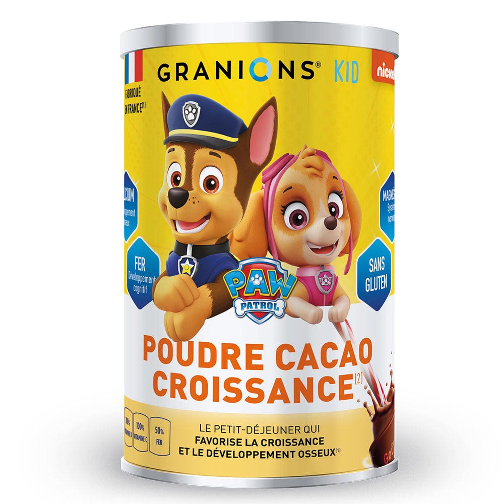 Granions Patrouille Growth Cocoa Powder 300g