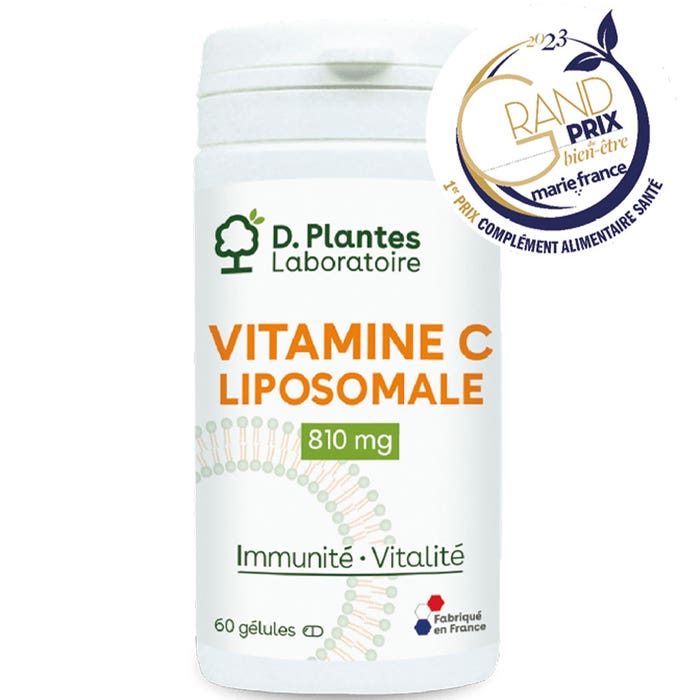 D. Plantes Vitamin C Liposomal 810mg 60 capsules