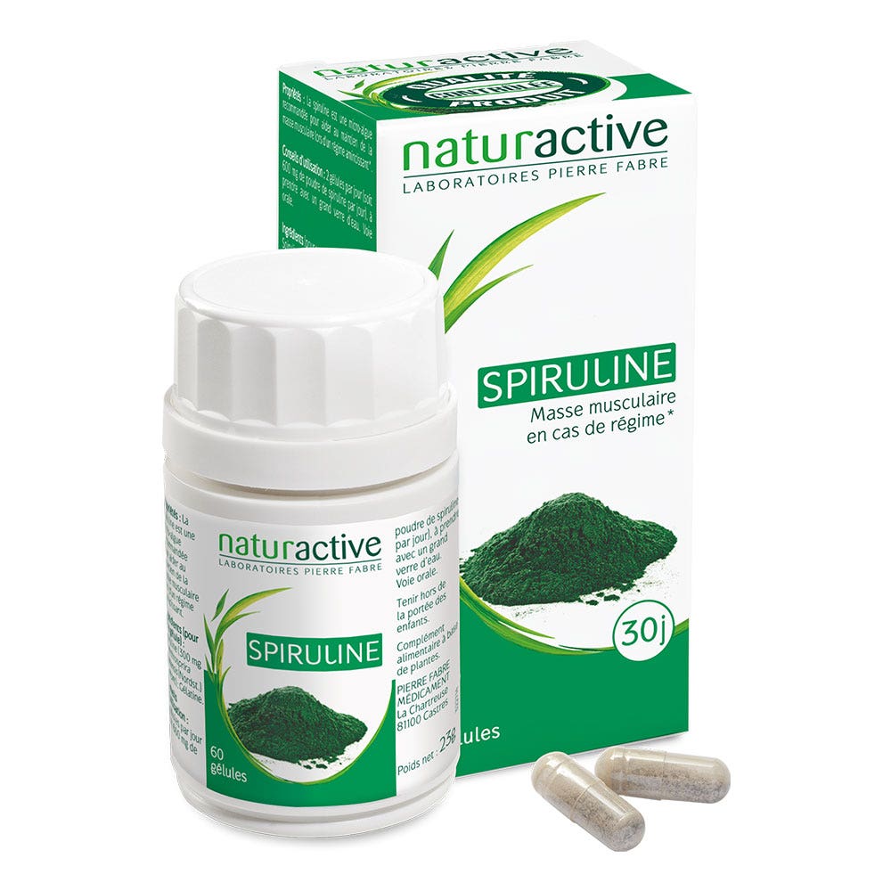 Naturactive Spirulina X 60 Capsules