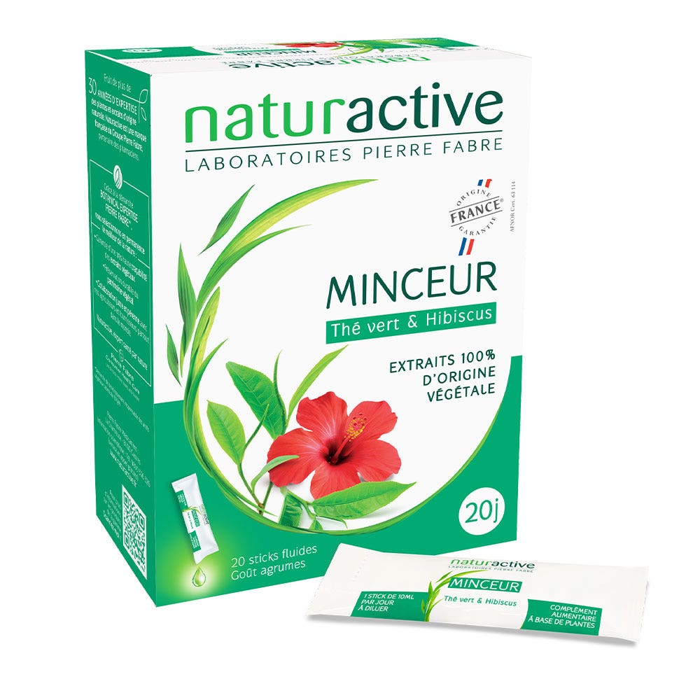 Naturactive Slimming Slimness Goût Agrumes 20 Sticks
