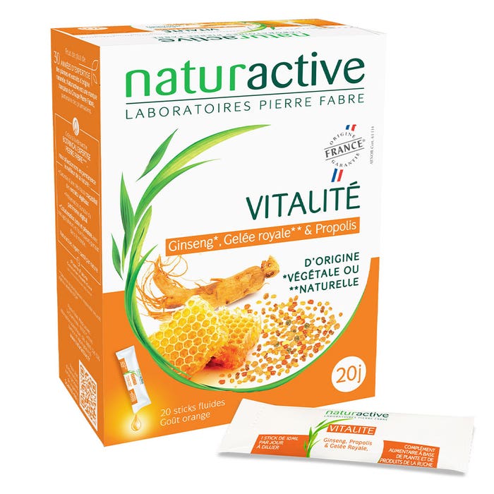 Vitality 20 Sticks Naturactive