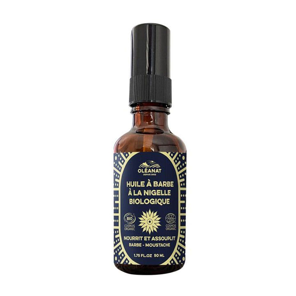 Oleanat Les Trésors du Moyen-Orient Beard and Moustache Oil Nigella Bioes 50ml