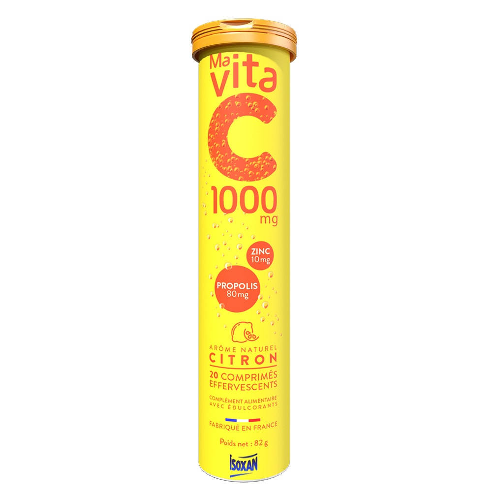 Isoxan Ma Vita C 20 effervescent tablets