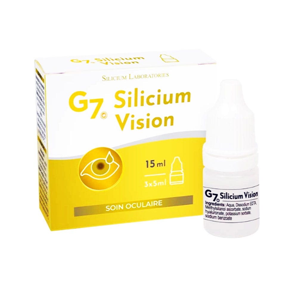 Silicium Laboratories Silicium G7 G7 Vision Eye Care 3x5ml
