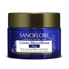 Sanoflore Merveilleuse Night Cream Care Organic Corrective Peeling 50ml