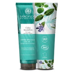 Sanoflore Magnifica Organic Purifying Cleansing Jelly 2x120ml
