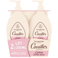 Rogé Cavaillès Intime Extra-soft Intimate Cleansing Gel 2x250ml