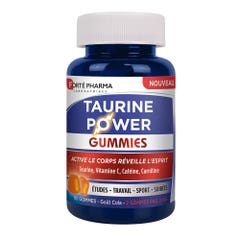 Forté Pharma Taurine Power Active Body Awakens the Spirit Cola taste 60 Gummies