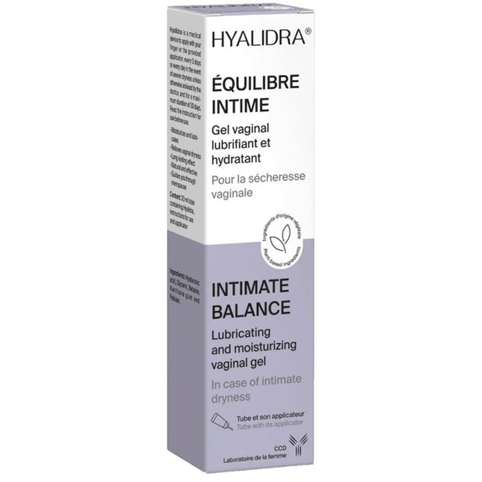 Hyalidra vaginal gel 30ml Intimate dryness Ccd