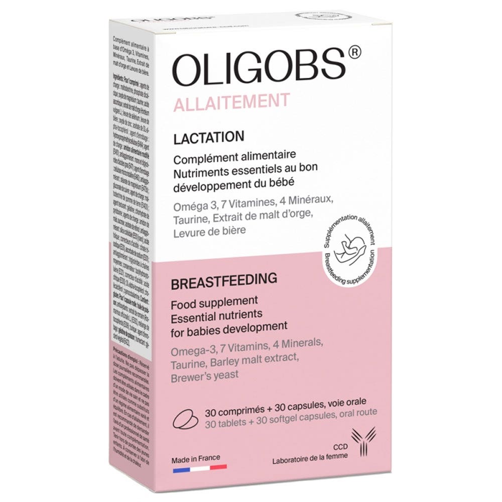 Ccd Oligobs Breastfeeding X 30 Tablets + 30 Capsules