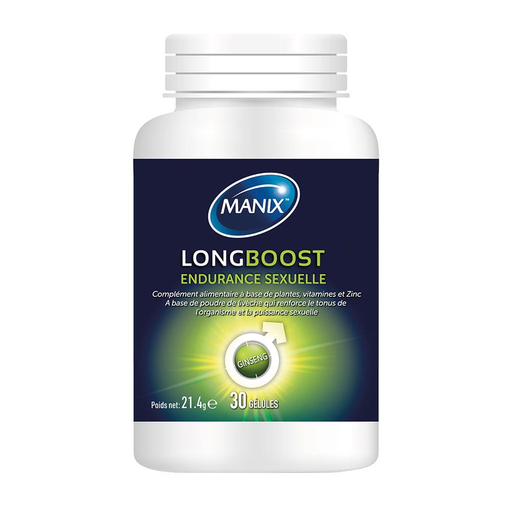 Manix Resistence Long Boost Sexual 30 capsules