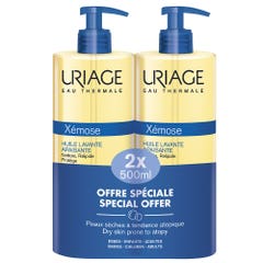 Uriage Xémose Uriage Xemose Cleansing Soothing Oil 2x500ml
