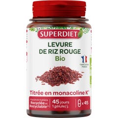 Superdiet Bioes Red Rice Yeast 45 capsules