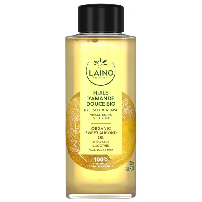 Virgin Sweet Almond Oil 100ml Laino