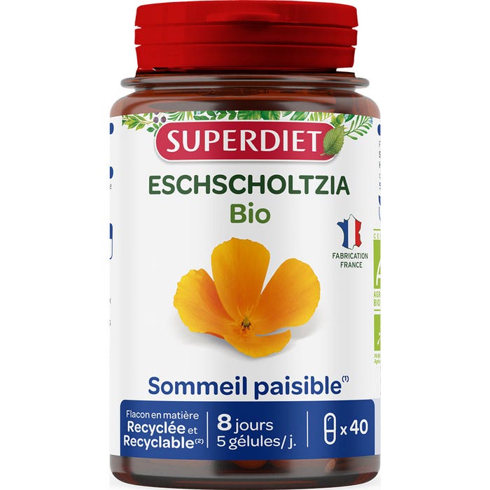 Superdiet Eschscholtzia Bioes 40 capsules