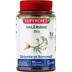 Superdiet Valerian Bioes 45 capsules