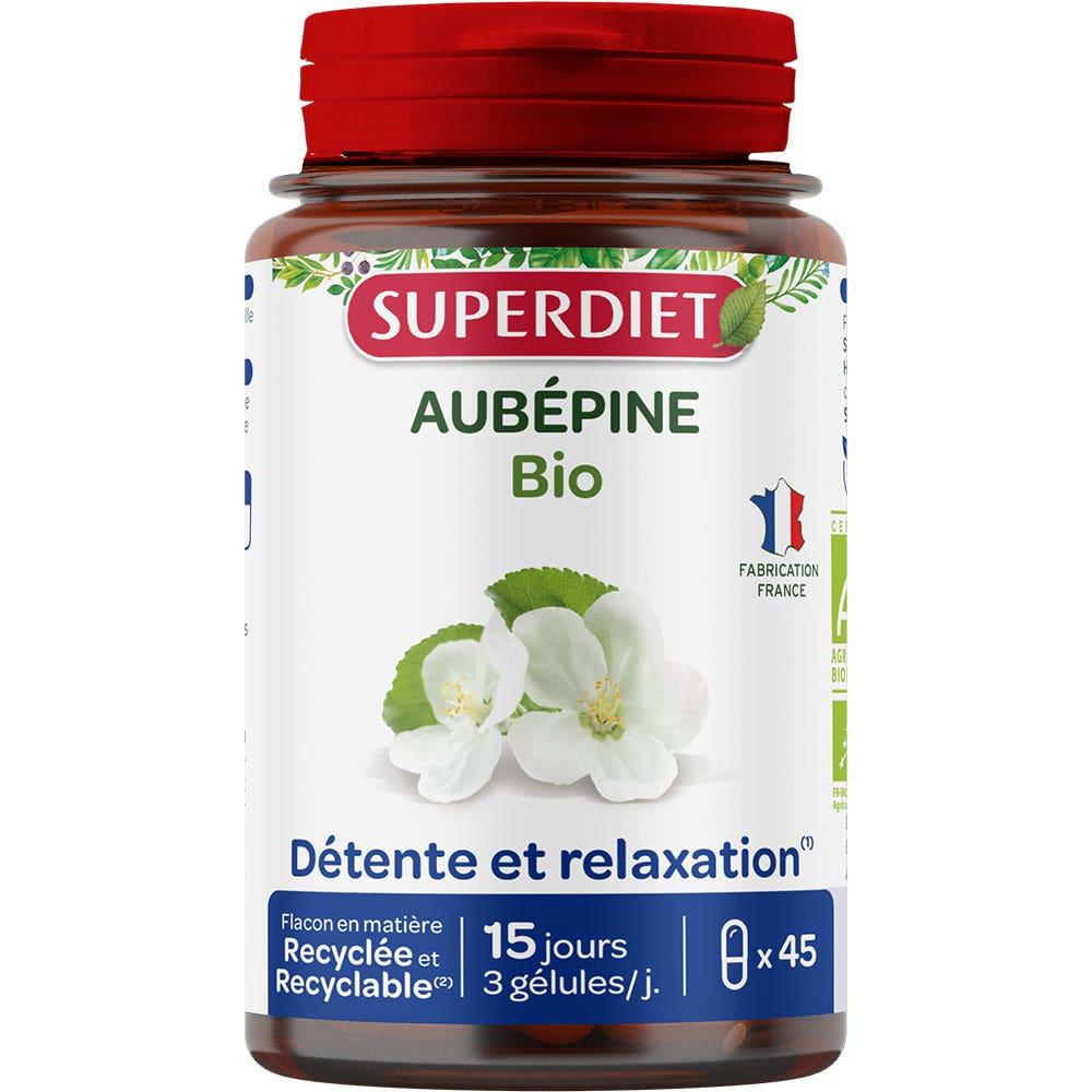 Superdiet Hawthorn Bioes 45 capsules