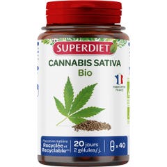 Superdiet Cannabis Sativa Bioes 40 capsules