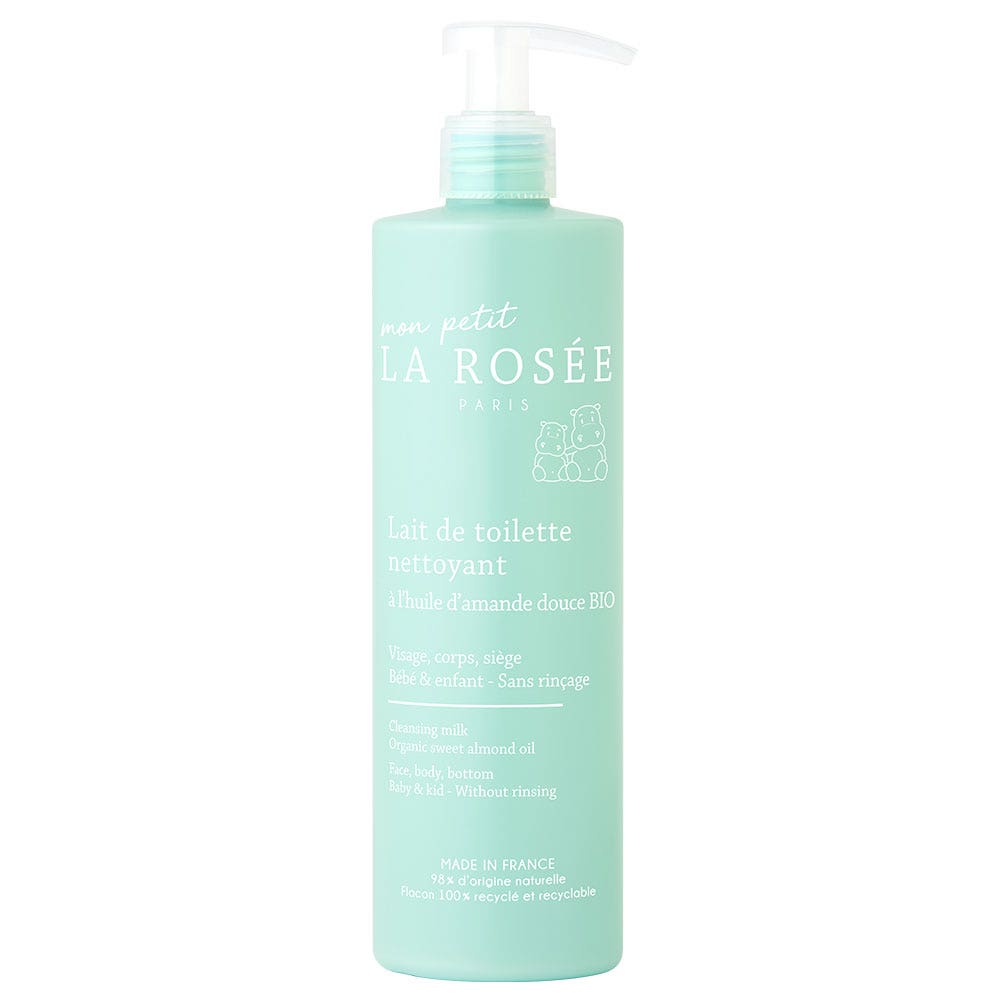 LA ROSÉE Baby Cleansing Milk A l'Huile d'Amande Douce Bio 400ml