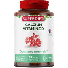Superdiet Calcium-Vitamin D 150 capsules