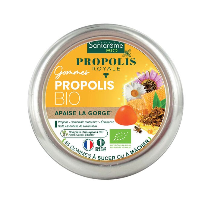 Santarome Propolis Royale Propolis Bioes 45 Gummies