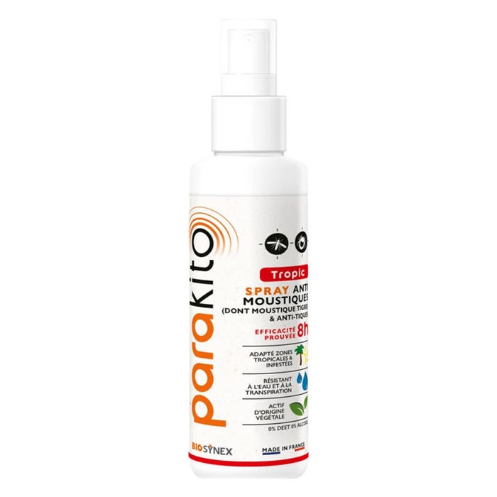 Anti-Mosquito Tropic Spray 75 ml 8h Efficiency Para Kito