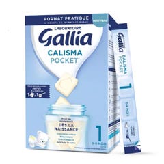 Gallia Calisma Pocket From Birth 1 0 to 6 Months 21 Sachets of 5 Doses