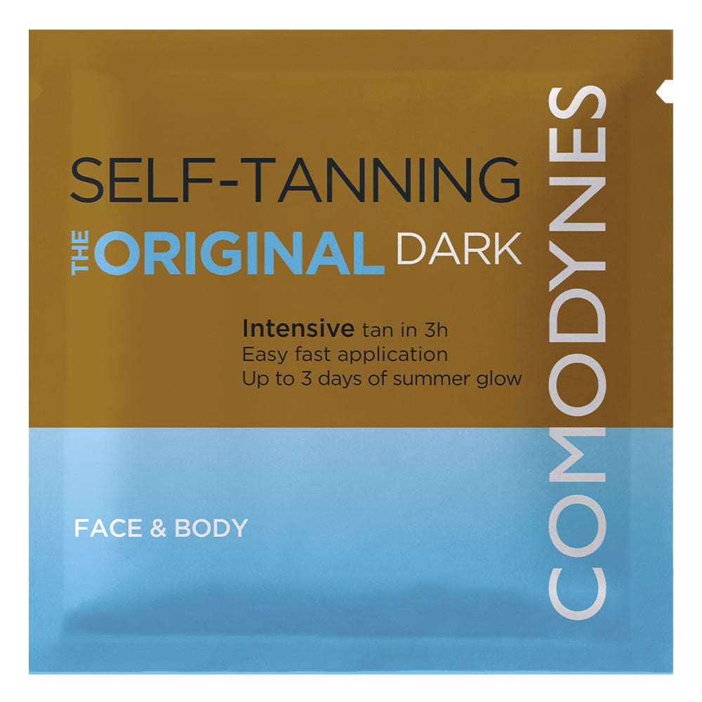 Comodynes Vitamined Emulsion Intense Tanning Sfp 4 8 Wipes
